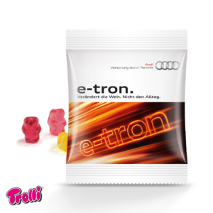 small printed jelly gum bag